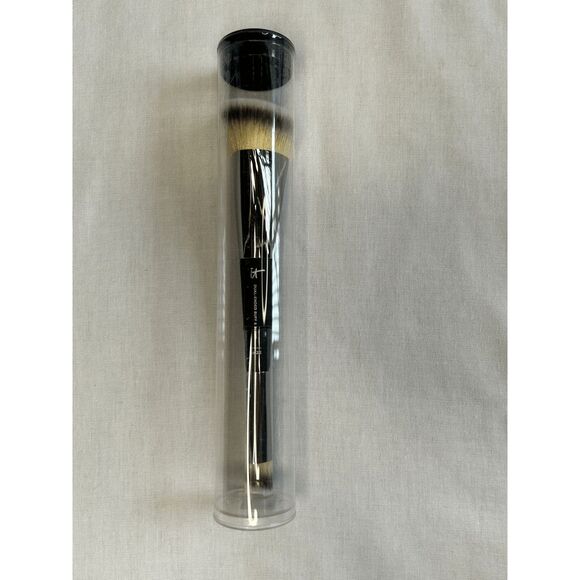 IT Cosmetics Heavenly Luxe Duel-Ended Buff & Blend Facial Brush No. 23 NIB - Picture 1 of 4
